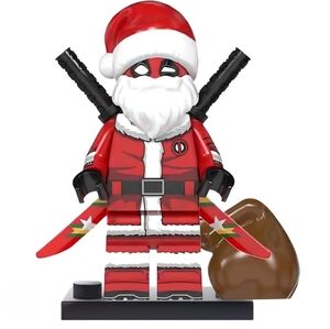 Custom Deadpool holiday Christmas Santa Toys Movie m23